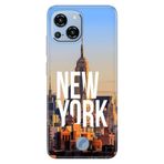 Senada Reeder S23 Pro Max ile Uyumlu Kılıf Resimli Desenli Silikon New York