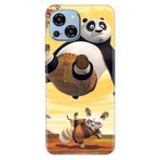 Senada Reeder S23 Pro Max İle Uyumlu Kılıf Silikon Desenli Resimli Kapak Kungfu Panda