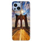 Senada Reeder S23 Pro Max İle Uyumlu Kılıf Silikon Desenli Resimli Kapak Walking Bridge