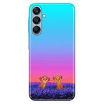 Senada Samsung A17 İle Uyumlu Kılıf Galaxy A17 Dekoratif Silikon Baskılı Kapak Junior Aslanlar
