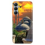 Senada Samsung A17 İle Uyumlu Kılıf Galaxy A17 Dekoratif Silikon Baskılı Kapak Kızılistanbul