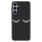 Senada Samsung A17 İle Uyumlu Kılıf Galaxy A17 Dekoratif Silikon Baskılı Kapak Masum Kirpik