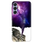 Senada Samsung A17 İle Uyumlu Kılıf Galaxy A17 Dekoratif Silikon Baskılı Kapak Smoke