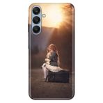 Senada Samsung A17 İle Uyumlu Kılıf Galaxy A17 Dekoratif Silikon Baskılı Kapak Yalnız Çocuk