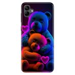 Senada Samsung Galaxy A04 ile Uyumlu Kılıf Resimli Desenli Silikon Bear Love