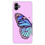 Senada Samsung Galaxy A04 ile Uyumlu Kılıf Resimli Desenli Silikon Butterfly