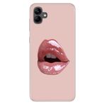 Senada Samsung Galaxy A04 ile Uyumlu Kılıf Resimli Desenli Silikon Lipstick
