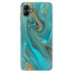 Senada Samsung Galaxy A04 ile Uyumlu Kılıf Resimli Desenli Silikon Liquid Mermer