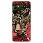 Senada Samsung Galaxy A04 ile Uyumlu Kılıf Resimli Desenli Silikon Tiger Design