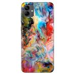 Senada Samsung Galaxy A04 İle Uyumlu Kılıf Silikon Moderna Desenli Boyaların Dansı