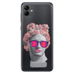 Senada Samsung Galaxy A04 İle Uyumlu Kılıf Silikon Moderna Desenli Cool Tanrıça