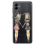 Senada Samsung Galaxy A04 İle Uyumlu Kılıf Silikon Moderna Desenli Dost