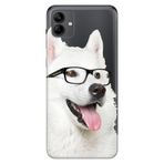 Senada Samsung Galaxy A04 İle Uyumlu Kılıf Silikon Moderna Desenli Prof Dog