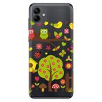 Senada Samsung Galaxy A04 İle Uyumlu Kılıf Silikon Moderna Desenli Sevimli,Color75