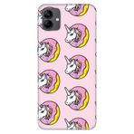 Senada Samsung Galaxy A04 İle Uyumlu Kılıf Silikon Moderna Desenli Unicorn Donut