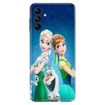 Senada Samsung Galaxy A05s ile Uyumlu Kılıf Resimli Desenli Silikon ElsaAnnaOlaf