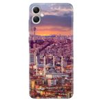Senada Samsung Galaxy A07 İle Uyumlu Kılıf 6.7 İnc Dekoratif Silikon Baskılı Kapak Ankara