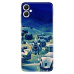Senada Samsung Galaxy A07 İle Uyumlu Kılıf 6.7 İnc Dekoratif Silikon Baskılı Kapak Cold Village