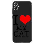 Senada Samsung Galaxy A07 İle Uyumlu Kılıf 6.7 İnc Dekoratif Silikon Baskılı Kapak İlovecat