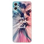 Senada Samsung Galaxy A07 İle Uyumlu Kılıf 6.7 İnc Dekoratif Silikon Baskılı Kapak Too Much