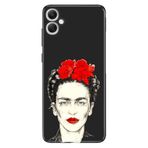 Senada Samsung Galaxy A07 İle Uyumlu Kılıf 6.7 İnc Dekoratif Silikon Baskılı Kapak Xfridax