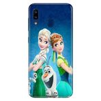 Senada Samsung Galaxy A20 - A30 ile Uyumlu Kılıf Resimli Desenli Silikon ElsaAnnaOlaf