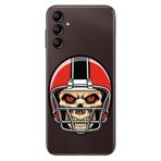 Senada Samsung Galaxy A24 İle Uyumlu Kılıf Silikon Desenli Resimli Uv Kapak Kuru Kafa