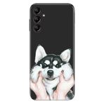 Senada Samsung Galaxy A25 İle Uyumlu Kılıf Silikon Desenli Resimli Kapak Dostum Husky