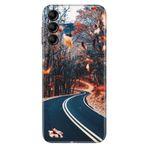 Senada Samsung Galaxy A25 İle Uyumlu Kılıf Silikon Desenli Resimli Kapak Romantik Yol