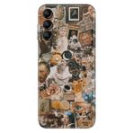 Senada Samsung Galaxy A25 İle Uyumlu Kılıf Silikon Desenli Resimli Kapak Vangogh6604