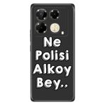 Senada Samsung Galaxy A36 6.7" İle Uyumlu Kılıf Kamera Koruma Silikon Baskılı Ne Polisi,Renk190 3200üüü190