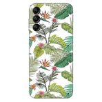 Senada Samsung Galaxy A54 İle Uyumlu Kılıf Silikon Desenli Resimli Kapak Tropical