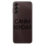 Senada Samsung Galaxy A54 İle Uyumlu Kılıf Silikon Desenli Resimli Uv Kapak Canım Kendim