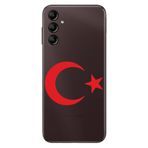 Senada Samsung Galaxy A54 İle Uyumlu Kılıf Silikon Desenli Resimli Uv Kapak Canım Türkiyem