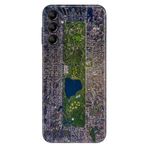 Senada Samsung Galaxy A54 İle Uyumlu Kılıf Silikon Desenli Resimli Uv Kapak Centralpark Ny