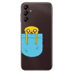 Senada Samsung Galaxy A54 İle Uyumlu Kılıf Silikon Desenli Resimli Uv Kapak Cep Dog