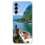 Senada Samsung Galaxy A54 İle Uyumlu Kılıf Silikon Desenli Resimli Uv Kapak Como