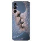 Senada Samsung Galaxy A54 İle Uyumlu Kılıf Silikon Desenli Resimli Uv Kapak Dijital Aşk