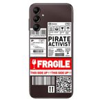 Senada Samsung Galaxy A54 İle Uyumlu Kılıf Silikon Desenli Resimli Uv Kapak Fragile