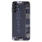Senada Samsung Galaxy A54 İle Uyumlu Kılıf Silikon Desenli Resimli Uv Kapak Iphone Mekanik