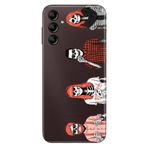 Senada Samsung Galaxy A54 İle Uyumlu Kılıf Silikon Desenli Resimli Uv Kapak Iskelet Aile