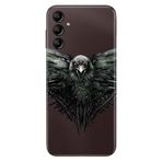 Senada Samsung Galaxy A54 İle Uyumlu Kılıf Silikon Desenli Resimli Uv Kapak Kartal,Color120
