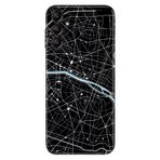 Senada Samsung Galaxy A54 İle Uyumlu Kılıf Silikon Desenli Resimli Uv Kapak Kroki Şehir
