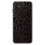 Senada Samsung Galaxy A54 İle Uyumlu Kılıf Silikon Desenli Resimli Uv Kapak Leopar Deseni