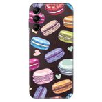 Senada Samsung Galaxy A54 İle Uyumlu Kılıf Silikon Desenli Resimli Uv Kapak Macaron