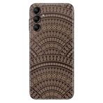 Senada Samsung Galaxy A54 İle Uyumlu Kılıf Silikon Desenli Resimli Uv Kapak Mat Mandala