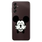 Senada Samsung Galaxy A54 İle Uyumlu Kılıf Silikon Desenli Resimli Uv Kapak Mickeyyyyy Karakter