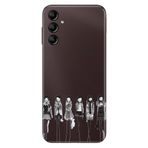 Senada Samsung Galaxy A54 İle Uyumlu Kılıf Silikon Desenli Resimli Uv Kapak Modası