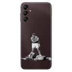 Senada Samsung Galaxy A54 İle Uyumlu Kılıf Silikon Desenli Resimli Uv Kapak Muhammed Ali