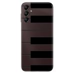 Senada Samsung Galaxy A54 İle Uyumlu Kılıf Silikon Desenli Resimli Uv Kapak Piyano,Color81